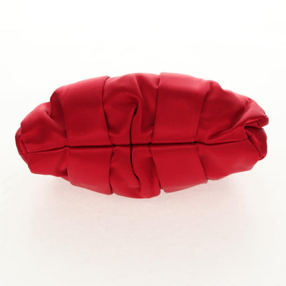 Christian Louboutin Yoyo Frame Clutch Satin, RED, SATIN, Clutche & pouche