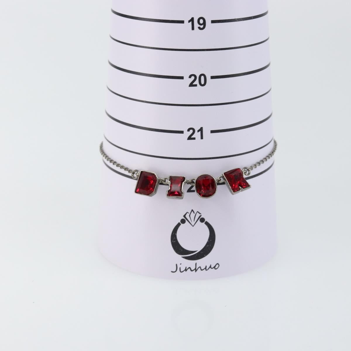 Christian Dior Dio(r)evolution Logo Bracelet Metal with Resin, SILVER, METAL, Bracelet