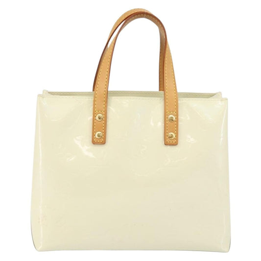 Louis Vuitton Reade Handbag Monogram Vernis, BEIGE, PATENT_LEATHER, Handbag