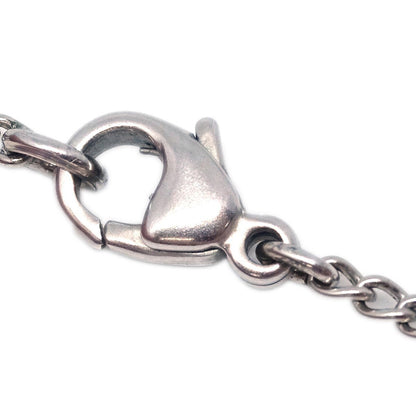 Chanel CC Pendant Necklace Metal, SILVER, SILVER_PLATED, Necklace