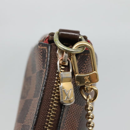 Louis Vuitton Eva Handbag Damier, BROWN, CANVAS, Shoulder bag