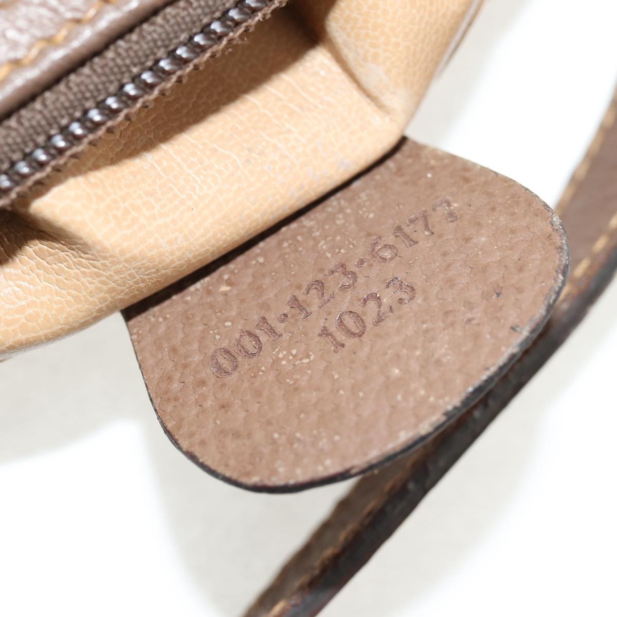 Gucci Vintage Web Crossbody Bag GG Canvas, BEIGE, CANVAS, Shoulder bag