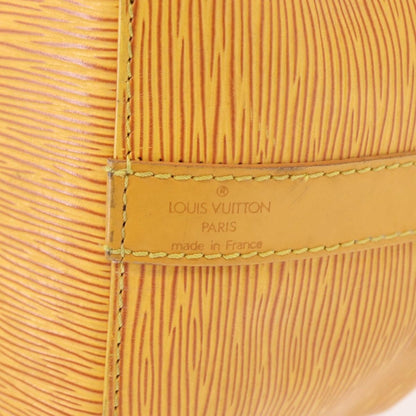 Louis Vuitton Petit Noe Handbag Epi Leather, YELLOW, LEATHER, Shoulder bag