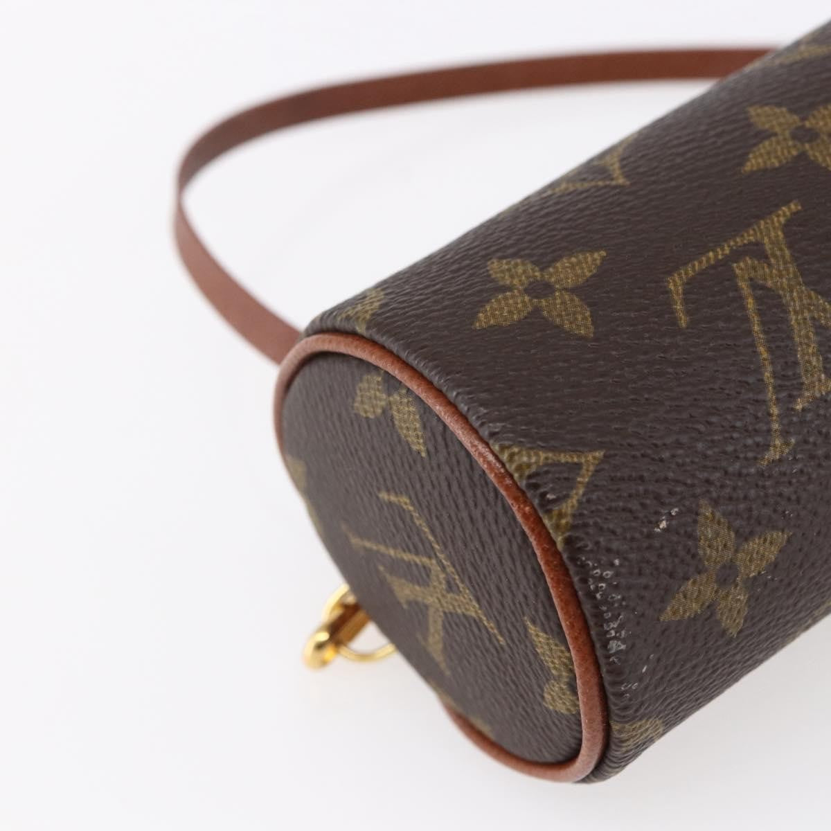 Louis Vuitton Papillon Pochette Monogram Canvas, BROWN, CANVAS, Clutche & pouche