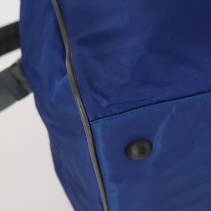 Prada Convertible Weekender Bag Tessuto, BLUE, NYLON, Travel bag
