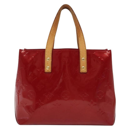 Louis Vuitton Reade Handbag Monogram Vernis, RED, PATENT_LEATHER, Handbag