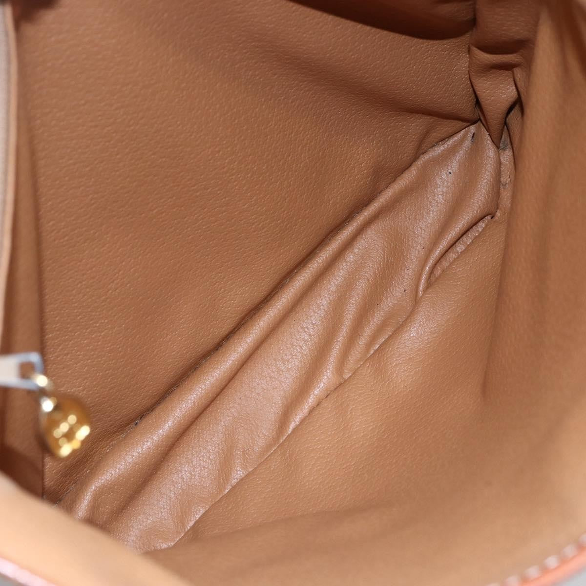 Celine Vintage Macadam Tote bag Canvas, BEIGE, PVC, Tote bag