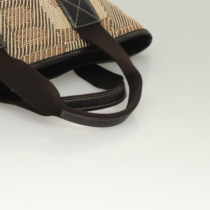 Bally Vintage Tote Bag Canvas, BROWN, CANVAS, Tote bag