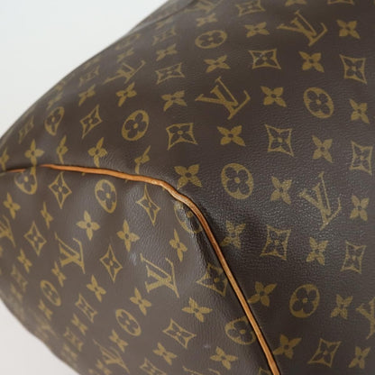Louis Vuitton Keepall Bag Monogram Canvas, BROWN, CANVAS, Travel bag