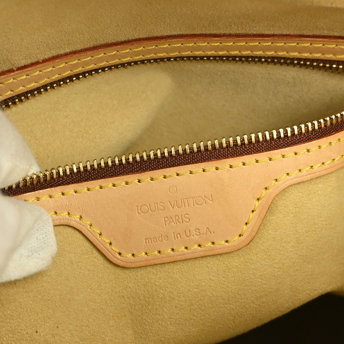 Louis Vuitton Looping Handbag Monogram Canvas, BROWN, CANVAS, Shoulder bag