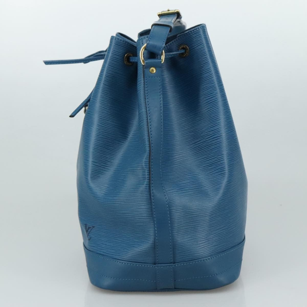 Louis Vuitton Noe Handbag Epi leather, BLUE, LEATHER, Shoulder bag