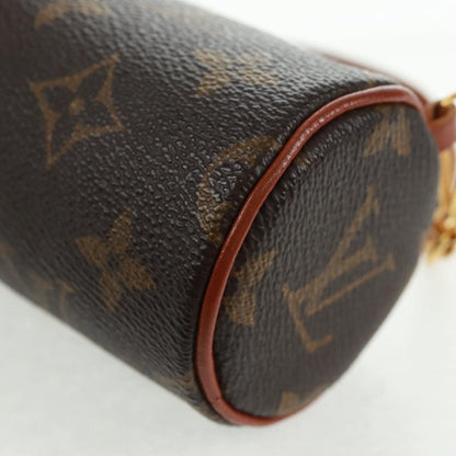 Louis Vuitton Papillon Pochette Monogram Canvas, BROWN, CANVAS, Clutche & pouche