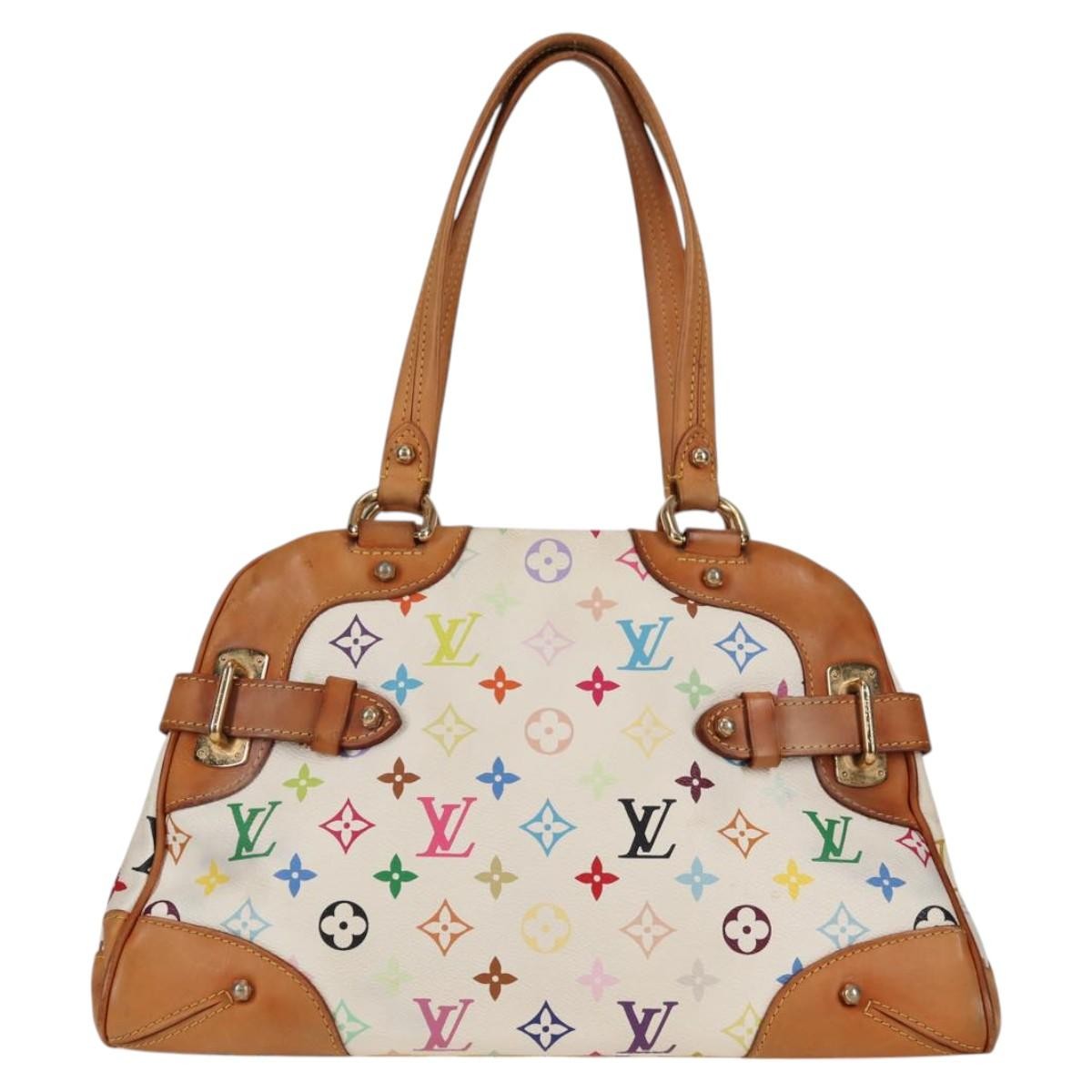 Louis Vuitton Claudia Handbag Monogram Multicolor, MULTICOLOUR, CANVAS, Handbag