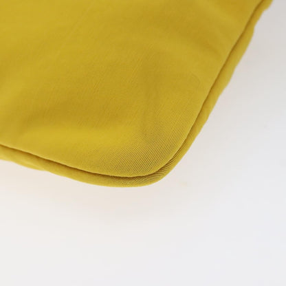 Hermes Neobain Case Neoprene, YELLOW, NYLON, Toiletry Case