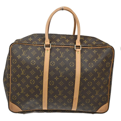 Louis Vuitton Sirius Handbag Monogram Canvas, BROWN, CANVAS, Travel bag