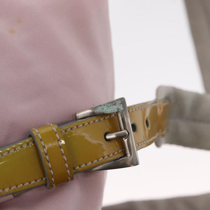Prada Double Front Pocket Backpack Tessuto, PINK, NYLON, Backpack
