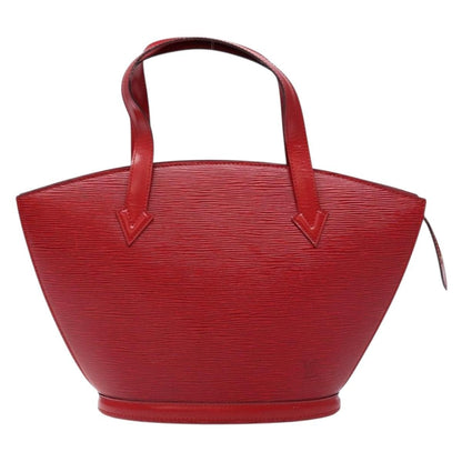 Louis Vuitton Saint Jacques Handbag Epi Leather, RED, LEATHER, Handbag