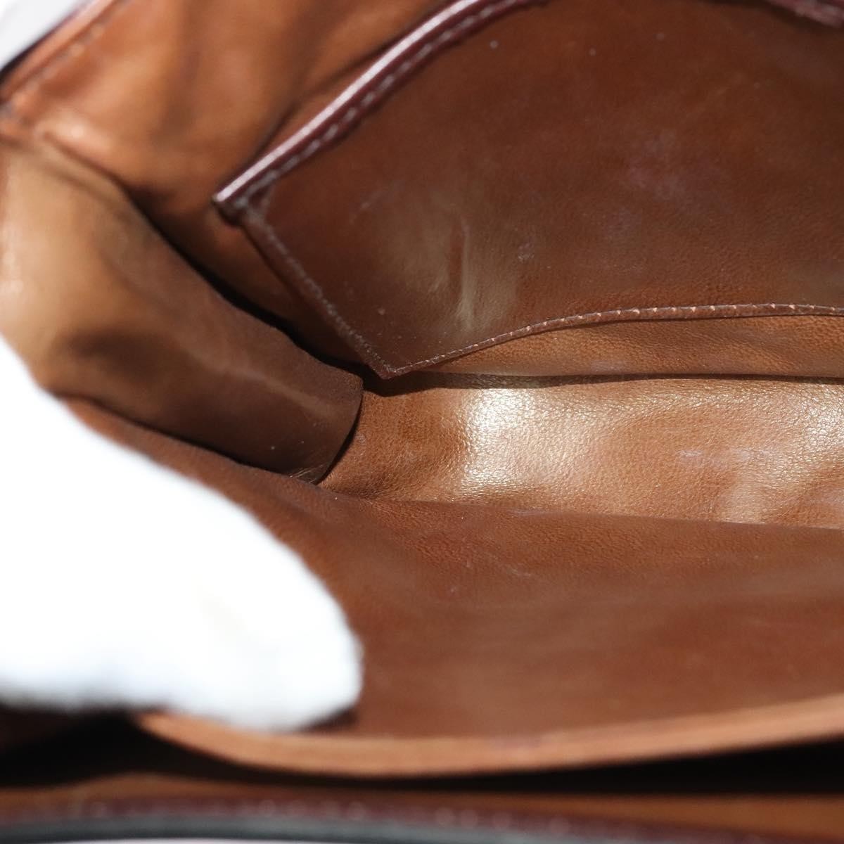 Celine Horse Carriage Shoulder bag Canvas and Leather, BEIGE, CANVAS, Shoulder bag