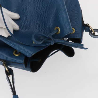 Louis Vuitton Noe Handbag Epi Leather, BLUE, LEATHER, Shoulder bag
