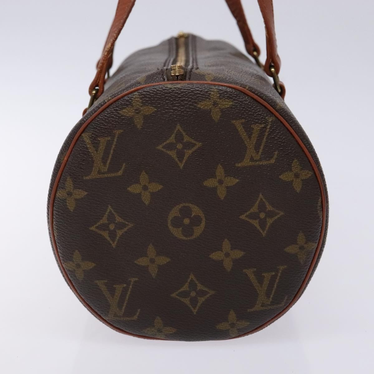 Louis Vuitton Papillon Handbag Monogram Canvas, BROWN, CANVAS, Handbag