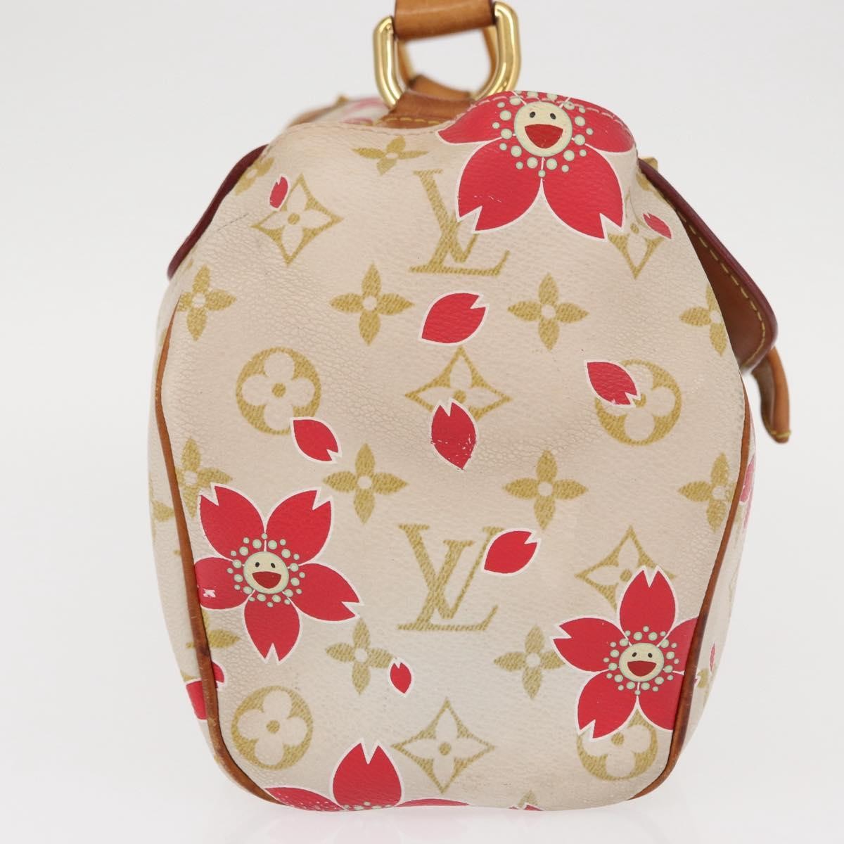 Louis Vuitton Retro Bag Limited Edition Cherry Blossom Monogram, WHITE, CANVAS, Handbag