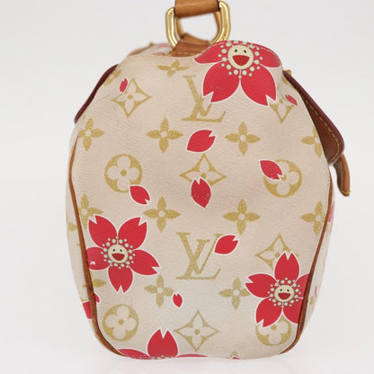 Louis Vuitton Retro Bag Limited Edition Cherry Blossom Monogram, WHITE, CANVAS, Handbag
