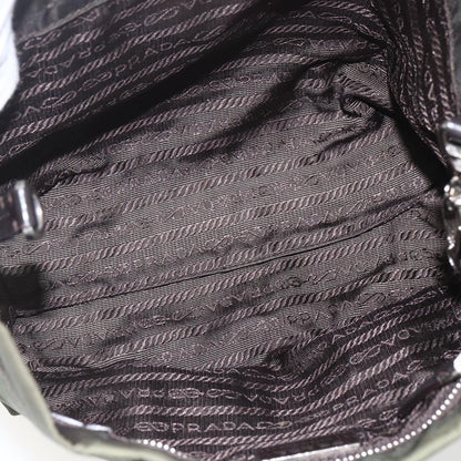 Prada Vintage Tote Tessuto, KHAKI, NYLON, Tote bag