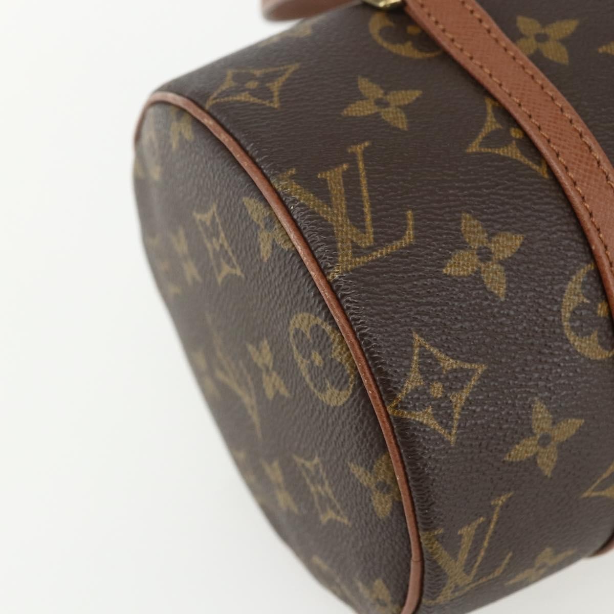 Louis Vuitton Papillon Handbag Monogram Canvas, BROWN, CANVAS, Handbag