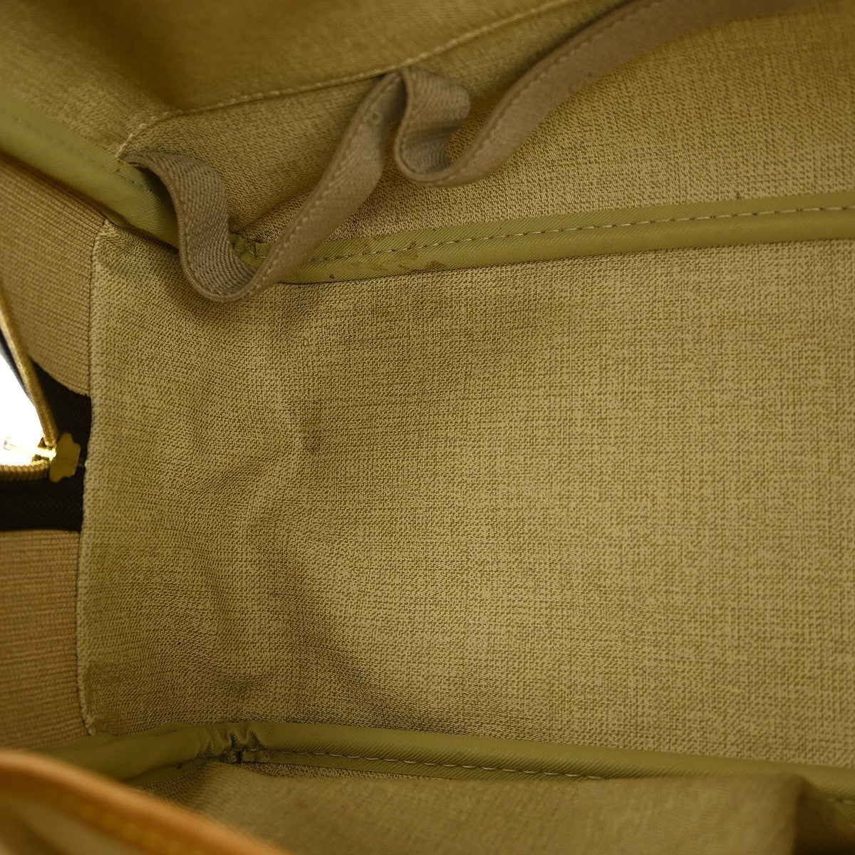 Louis Vuitton Deauville Handbag Monogram Canvas, BROWN, CANVAS, Handbag