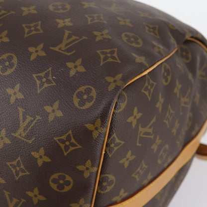 Louis Vuitton Keepall Bandouliere Bag Monogram Canvas, BROWN, CANVAS, Travel bag