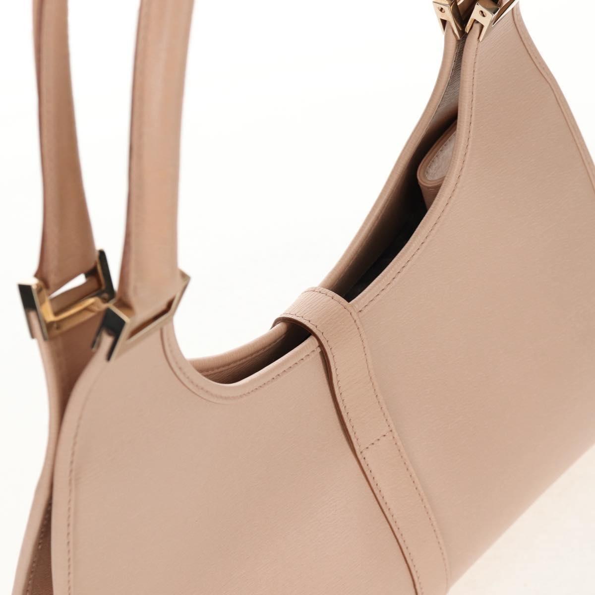 Gucci Vintage Jackie Handbag Leather, PINK, LEATHER, Handbag