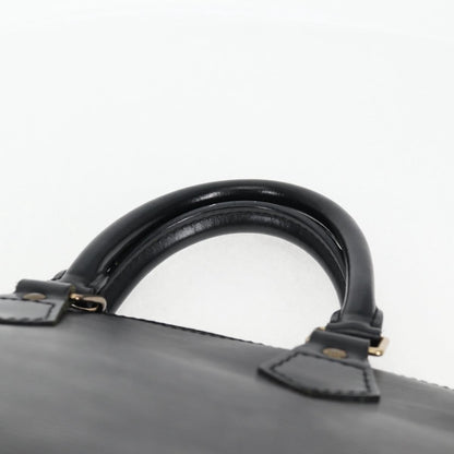 Louis Vuitton Alma Handbag Epi Leather, BLACK, LEATHER, Handbag