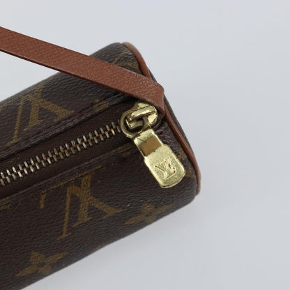 Louis Vuitton Papillon Pochette Monogram Canvas, BROWN, CANVAS, Clutche & pouche
