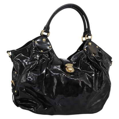 Louis Vuitton Surya Tote bag Mahina Patent Leather, BLACK, PATENT_LEATHER, Shoulder bag