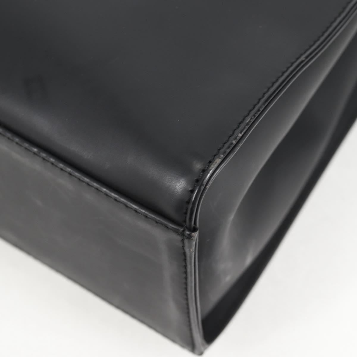 Gucci Bamboo Top Handle Convertible Tote Leather, BLACK, LEATHER, Tote bag