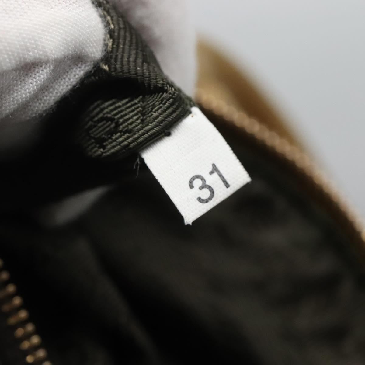 Prada Vintage Handbag Canvas, GOLD, NYLON, Handbag