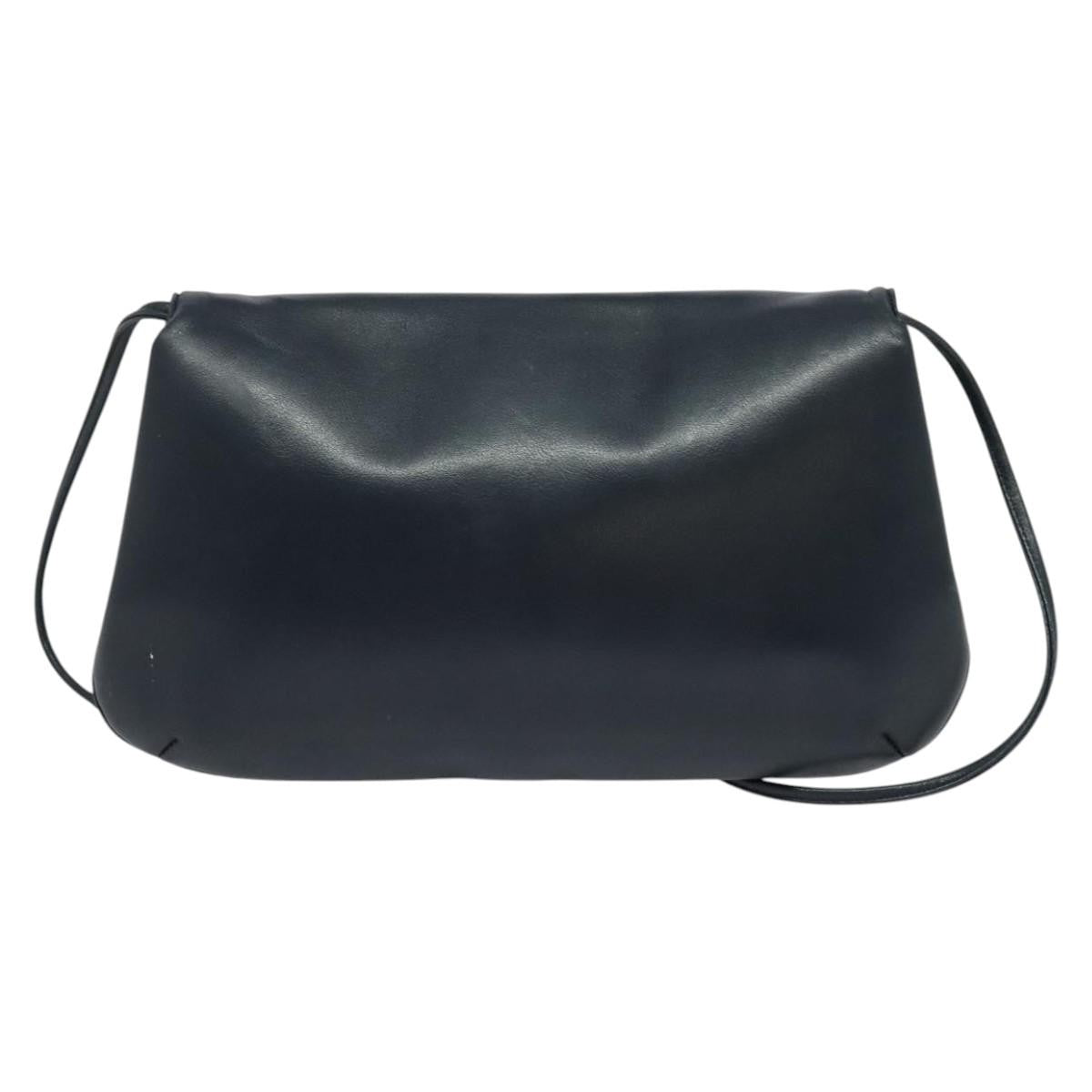 Givenchy Vintage 4G shoulder bag Leather, NAVY, LEATHER, Shoulder bag