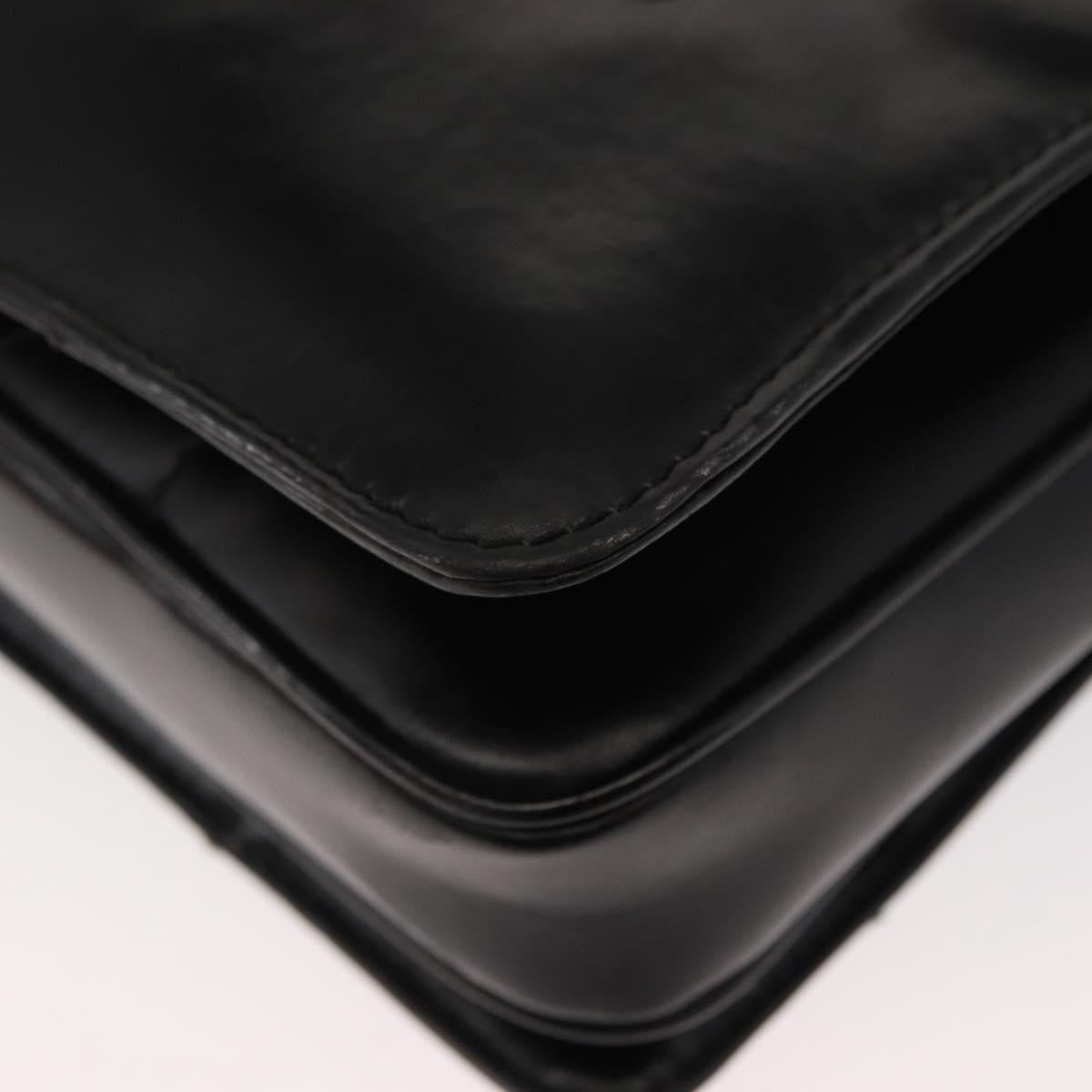 Loewe Anagram handbag Leather, BLACK, LEATHER, Handbag