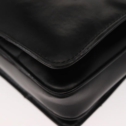 Loewe Anagram handbag Leather, BLACK, LEATHER, Handbag