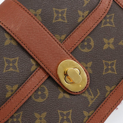 Louis Vuitton Vintage Dauphine Shoulder Bag Monogram Canvas, BROWN, CANVAS, Shoulder bag