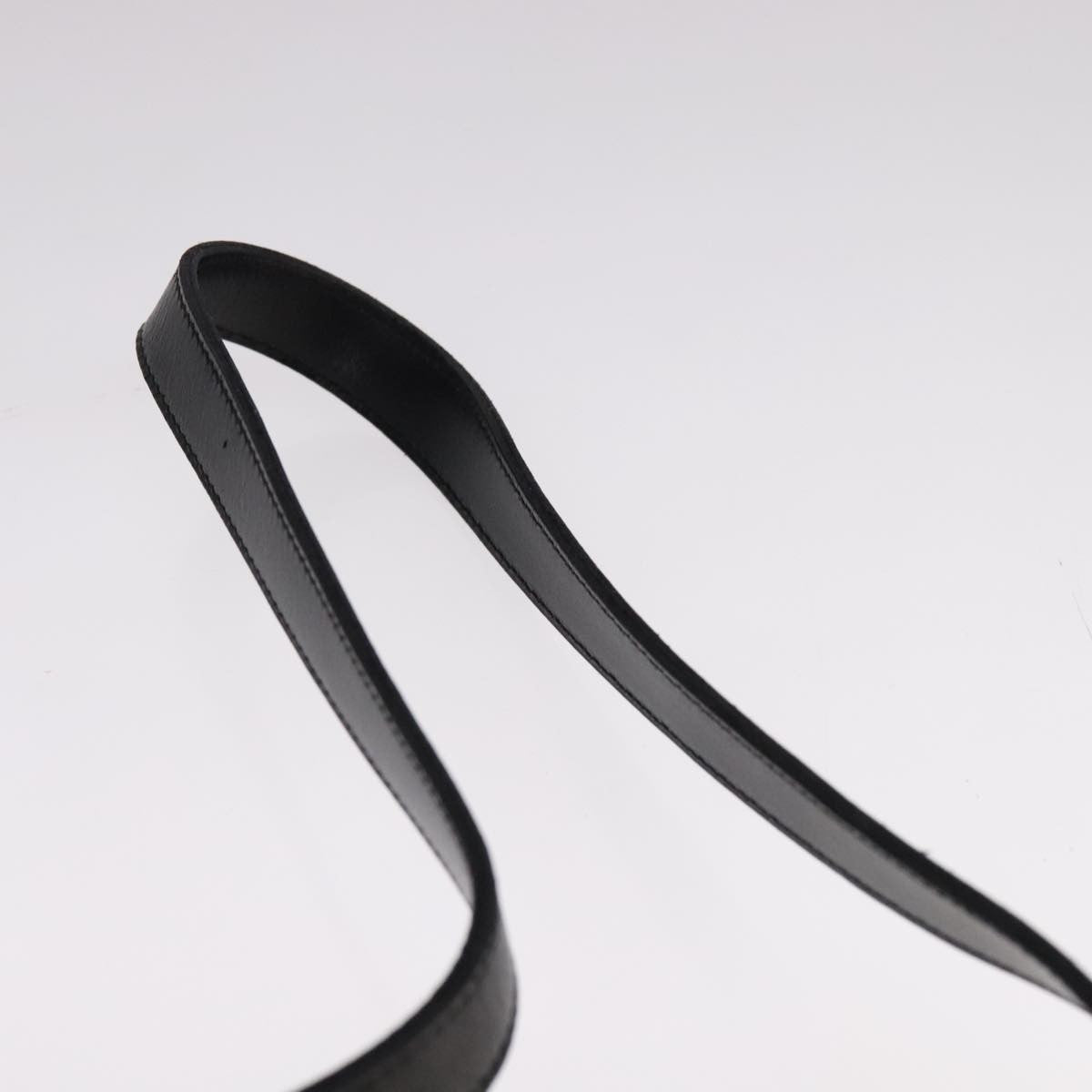 Christian Dior Vintage Shoulder Bag Leather, BLACK, LEATHER, Shoulder bag