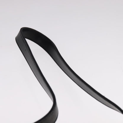 Christian Dior Vintage Shoulder Bag Leather, BLACK, LEATHER, Shoulder bag