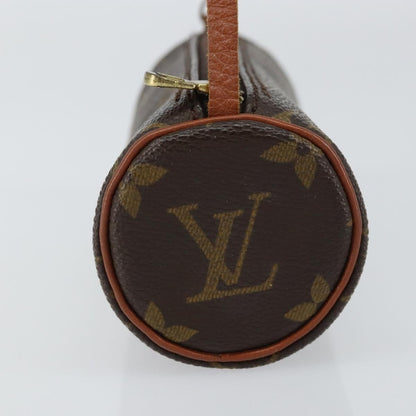 Louis Vuitton Papillon Pochette Monogram Canvas, BROWN, CANVAS, Clutche & pouche