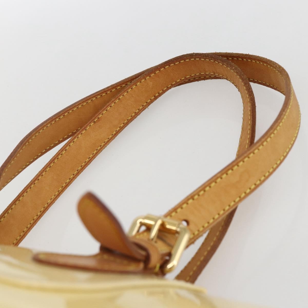 Louis Vuitton Rosewood Avenue Handbag Monogram Vernis, BEIGE, PATENT_LEATHER, Handbag