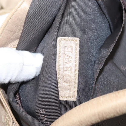 Loewe Anagram Logo Nappa Aire Hand Bag Leather, BEIGE, LEATHER, Handbag