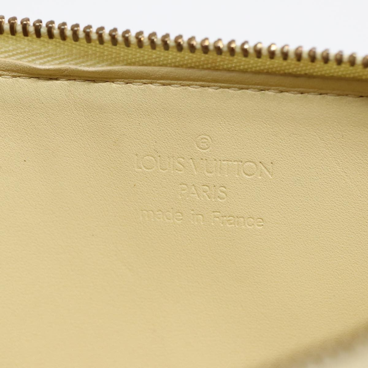 Louis Vuitton Lexington Pochette Monogram Vernis, YELLOW, PATENT_LEATHER, Clutche & pouche