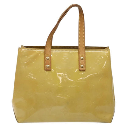Louis Vuitton Reade Handbag Monogram Vernis, BEIGE, PATENT_LEATHER, Handbag