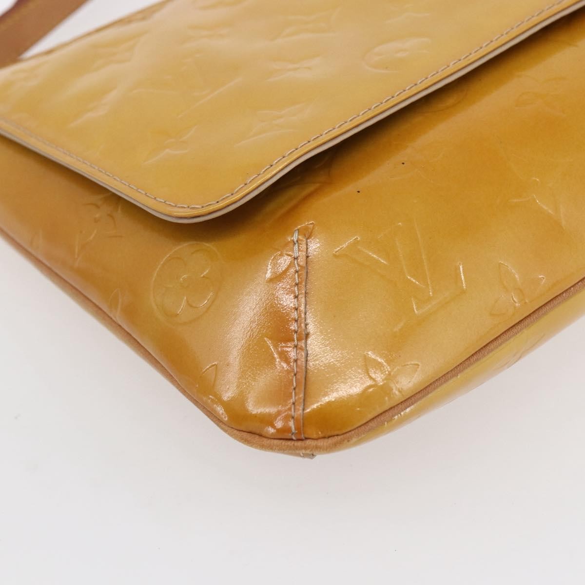 Louis Vuitton Thompson Street Handbag Monogram Vernis, BEIGE, PATENT_LEATHER, Shoulder bag