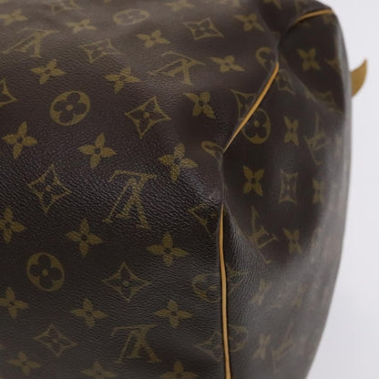 Louis Vuitton Keepall Bag Monogram Canvas, BROWN, CANVAS, Travel bag