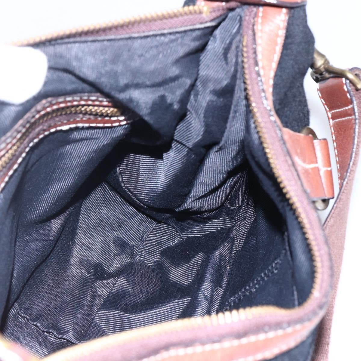 Burberry Blue Label shoulder bag Wool, BLACK, WOOL, Shoulder bag